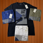 Milano Bulls Modern Street Patchwork Tee – Navy Utility Mix - Image 3