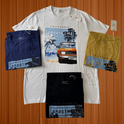 Milano Bulls Urban Patchwork Tee – Blue Contrast Drop