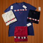 Milano Bulls Power Red Patchwork Tee – Statement Edition - Image 4