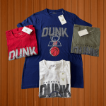 Milano Bulls Limited Patchwork Graphic Tee – Red Panel Drop - Image 3